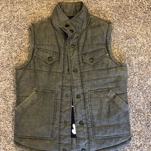 Men’s grey fashion vest